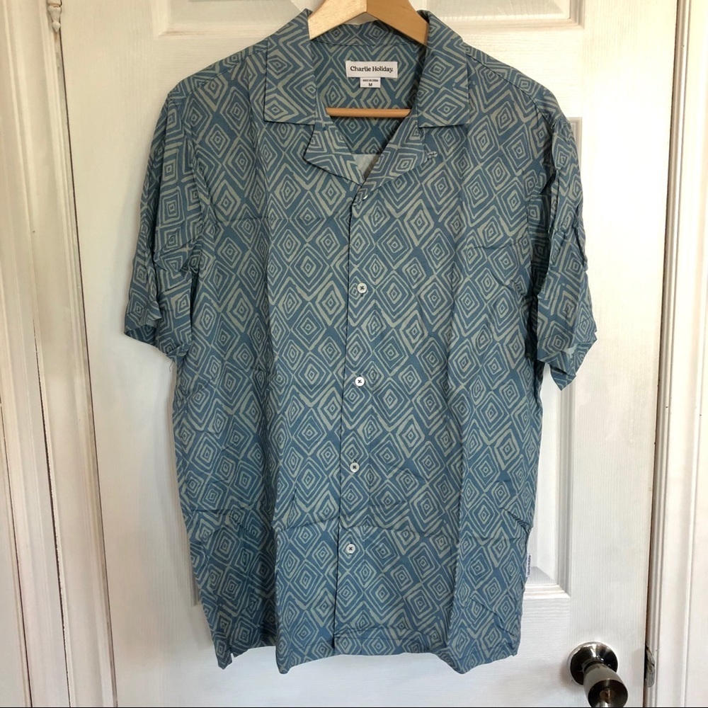 Charlie Holiday Patterned Button-Up Shirt | M​​